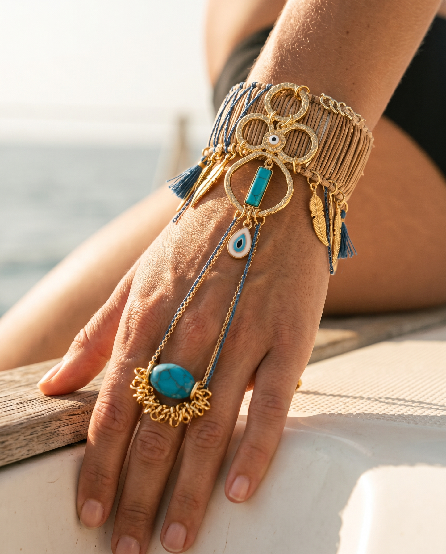 Émeraudes Shahmaran Bracelet