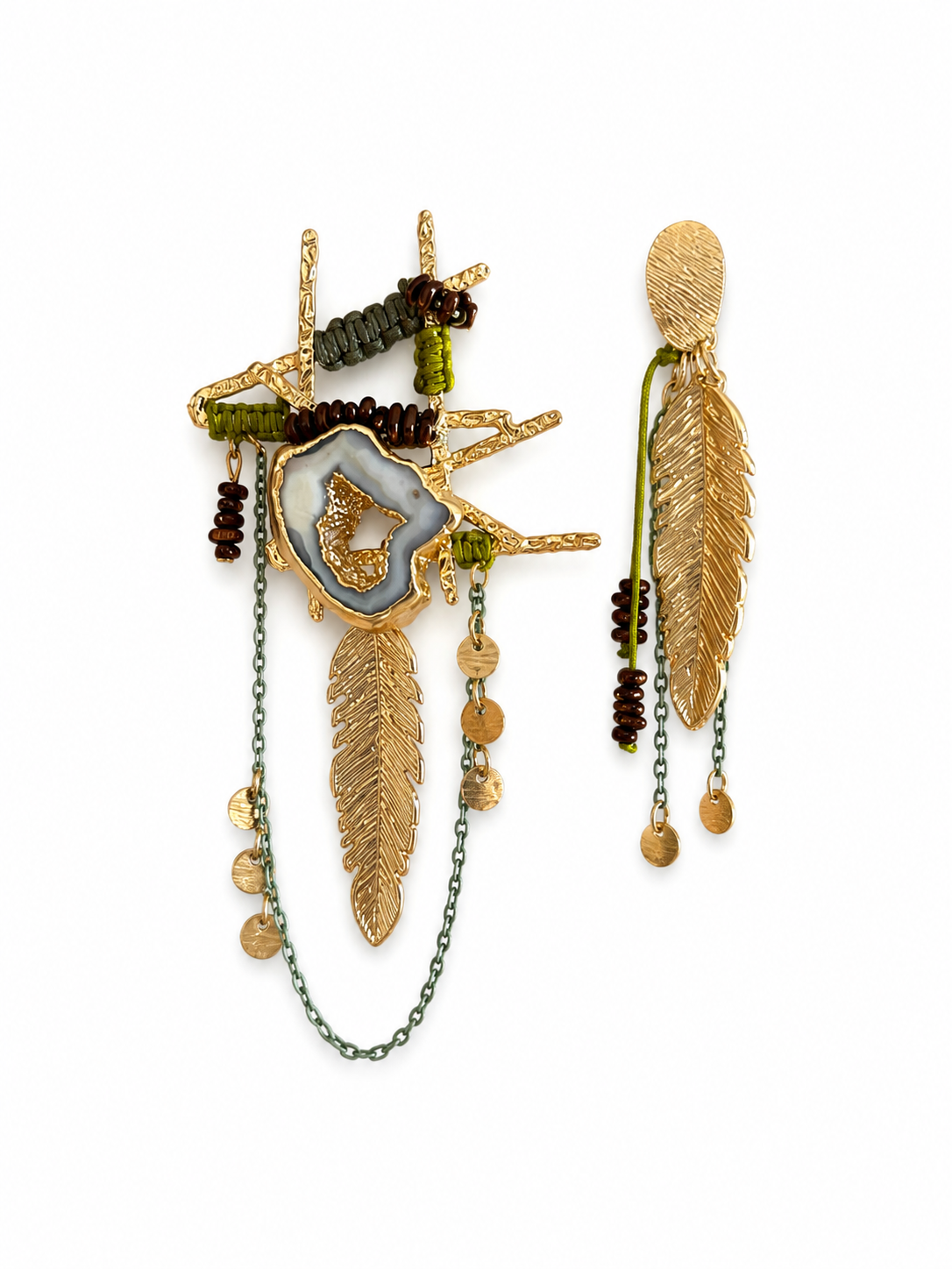 Feuilles Earrings