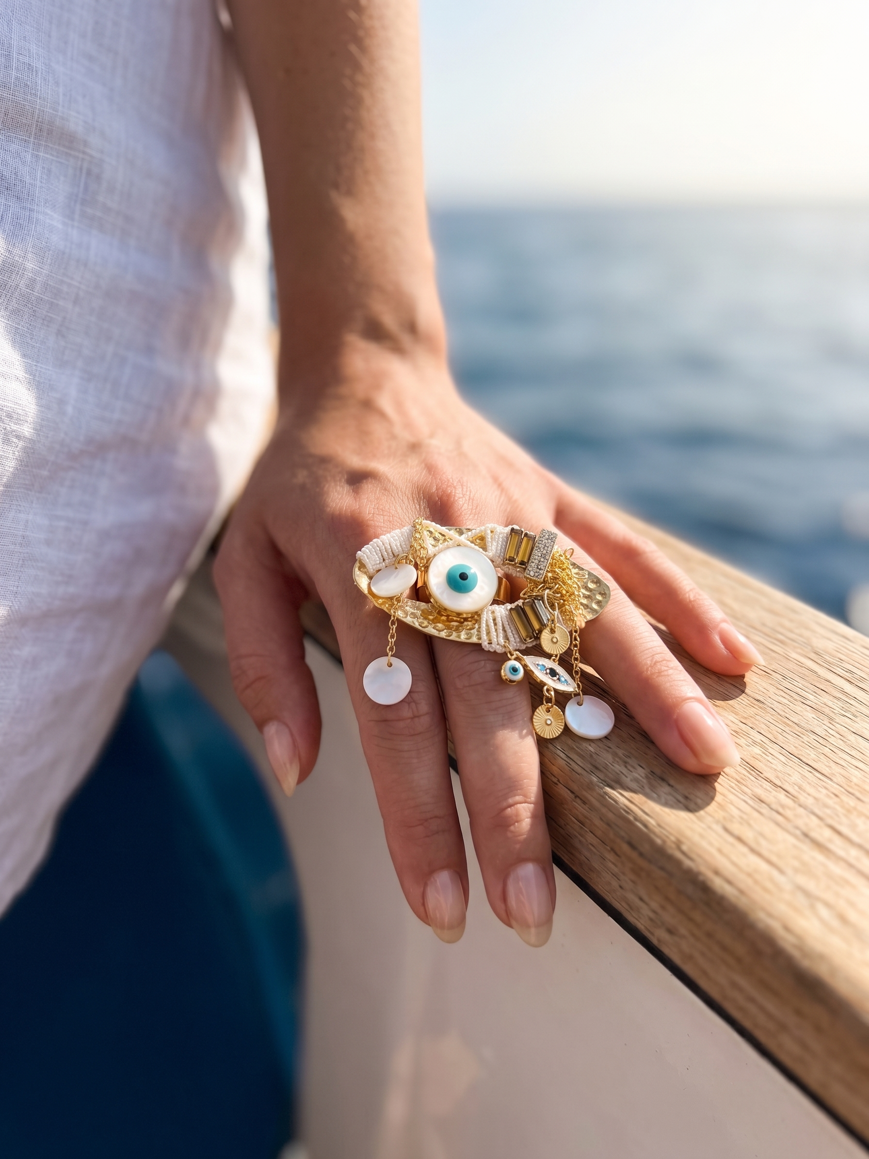 Perle Bleue Ring